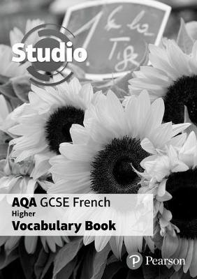 Angela Stanley - Studio AQA GCSE French Higher Vocab Book Pack - 9781292133454 - V9781292133454