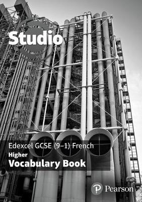  - Studio Edexcel GCSE French Higher Vocab Book Pack - 9781292133461 - V9781292133461