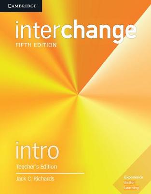 Jack C. Richards - Interchange: Interchange Intro Teacher´s Edition with Complete Assessment Program - 9781316622414 - V9781316622414