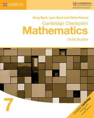 Greg Byrd - Cambridge Checkpoint Mathematics Skills Builder Workbook 7 - 9781316637371 - V9781316637371