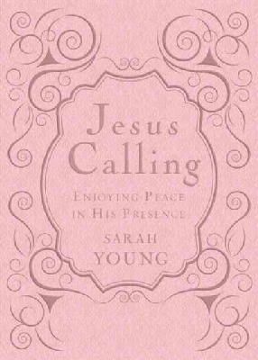 Sarah Young - Jesus Calling, Pink Leathersoft, with Scripture References: Enjoying Peace in His Presence (a 365-Day Devotional) - 9781400320110 - V9781400320110