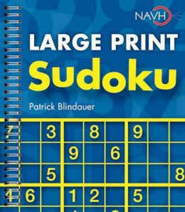 Patrick Blindauer - Large Print Sudoku - 9781402773532 - V9781402773532