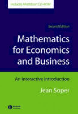 Jean Soper - Mathematics for Economics and Business: An Interactive Introduction - 9781405111270 - V9781405111270
