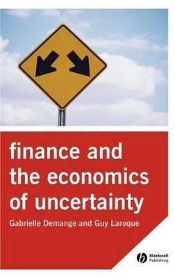 Gabrielle Demange - Finance and the Economics of Uncertainty - 9781405121385 - V9781405121385