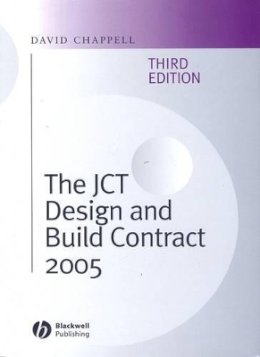 David Chappell - The JCT Design and Build Contract 2005 - 9781405159241 - V9781405159241