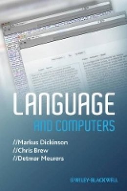 Markus Dickinson - Language and Computers - 9781405183062 - V9781405183062