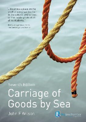 John Wilson - Carriage of Goods by Sea - 9781408218938 - V9781408218938 John Wilson - Carriage of Goods by Sea - 9781408218938 - V9781408218938
