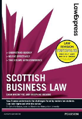 Ewan Macintyre - Law Express: Scottish Business Law (revision Guide) - 9781408296028 - V9781408296028