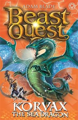 Adam Blade - Beast Quest: Korvax the Sea Dragon: Series 19 Book 2 - 9781408343135 - KTG0016632