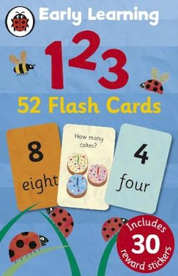 Ladybird - Ladybird Early Learning: 123 flash cards - 9781409302759 - V9781409302759
