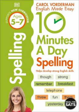 Carol Vorderman - 10 Minutes a Day Spelling KS1 - 9781409341420 - V9781409341420