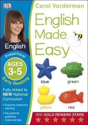 Carol Vorderman - English Made Easy Preschool Early Reading Ages 3-5 - 9781409344698 - V9781409344698