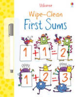 Jessica Greenwell - Wipe Clean: First Sums (Usborne Wipe Clean Books) - 9781409551492 - V9781409551492