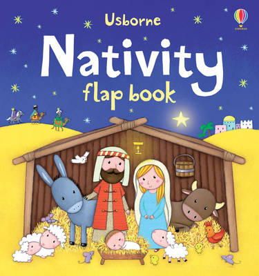 Sam Taplin - Nativity Flap Book (Usborne Flap Books) - 9781409564713 - 9781409564713
