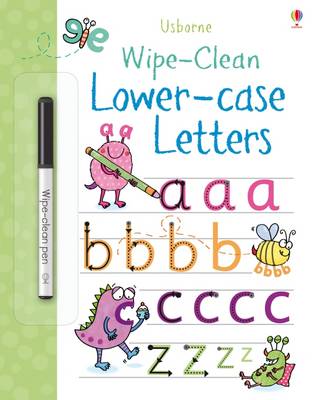 Jessica Greenwell - Wipe-Clean Lower-Case Letters - 9781409582618 - V9781409582618