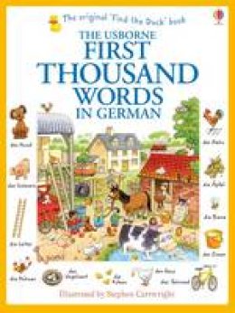 Heather Amery - First Thousand Words in German - 9781409583035 - V9781409583035
