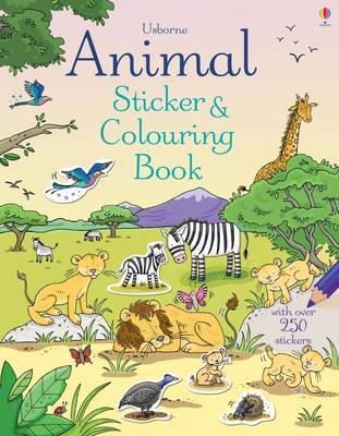 Jessica Greenwell - Animal Sticker and Colouring Book - 9781409585862 - V9781409585862
