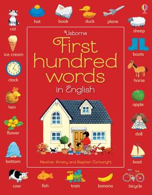 Heather Amery - First Hundred Words in English - 9781409596905 - V9781409596905