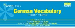 Sparknotes - German Vocabulary SparkNotes Study Cards - 9781411470002 - V9781411470002