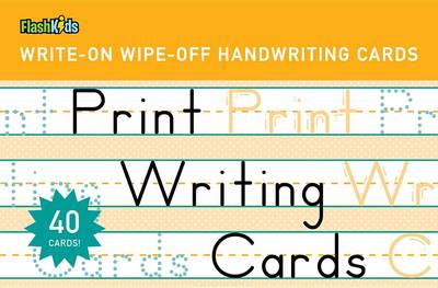 Flash Kids Editors (Ed.) - Print Writing Cards (Write-On Wipe-Off Handwriting Cards.) - 9781411478916 - V9781411478916