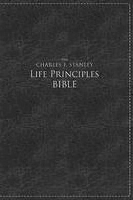 Thomas Nelson - NKJV, The Charles F. Stanley Life Principles Bible, Large Print, Leathersoft, Black, Thumb Indexed: Large Print Edition - 9781418547035 - V9781418547035