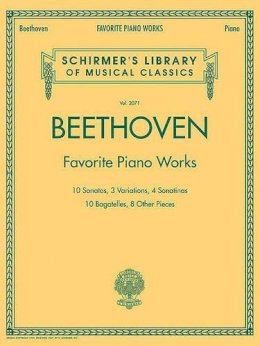 Various - Beethoven - Favorite Piano Works: SchirmerˊS Library of Musical Classics #2071 - 9781423431299 - V9781423431299