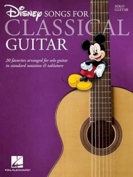Book - Disney Songs for Classical Guitar - 9781423497929 - V9781423497929
