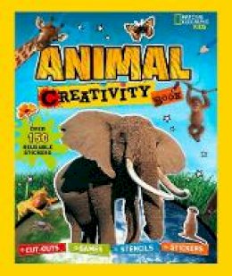 National Geographic - Animal Creativity Book: Cut-outs, Games, Stencils, Stickers (Activity Books) - 9781426314025 - V9781426314025