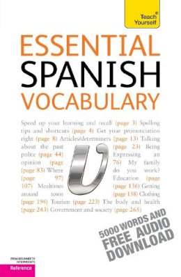 Mike Zollo - Essential Spanish Vocabulary: Teach Yourself - 9781444103588 - V9781444103588