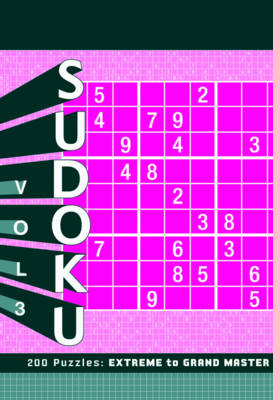 Chronicle Books - Sudoku 3: Extreme to Grand Master - 9781452102108 - V9781452102108