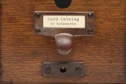 The Library Of Congr - CARD CATALOG 30 NOTECARDS - 9781452114323 - V9781452114323