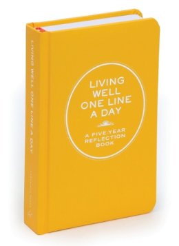 Chronicle Books - LIVING WELL ONE LINE A DAY - 9781452125480 - V9781452125480