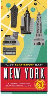 Christina Henry de Tessan - City Scratch-off Map: New York: A Sight-Seeing Scavenger Hunt - 9781452139869 - V9781452139869 Christina Henry de Tessan - City Scratch-off Map: New York: A Sight-Seeing Scavenger Hunt - 9781452139869 - V9781452139869