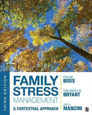 Pauline E. Boss - Family Stress Management: A Contextual Approach - 9781452270005 - V9781452270005