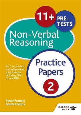 Sally Moon - 11+ Non-Verbal Reasoning Practice Papers  2: For 11+, pre-test and independent school exams including CEM, GL and ISEB - 9781471869075 - V9781471869075
