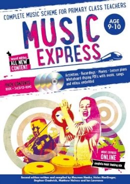 Helen Macgregor - Music Express – Music Express: Age 9-10 (Book + 3CDs + DVD-ROM): Complete music scheme for primary class teachers - 9781472900210 - V9781472900210