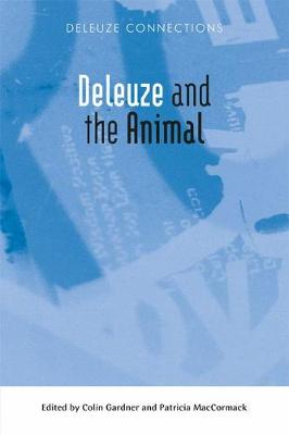 Colin Gardner - Deleuze and the Animal - 9781474422741 - V9781474422741