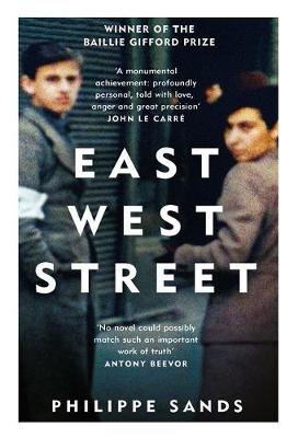 Philippe Sands - East West Street: Non-fiction Book of the Year 2017 - 9781474601917 - KMK0021878