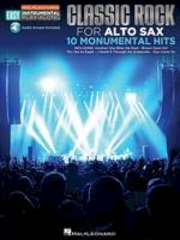 Hal Leonard Publishing Corporation - Alto Sax Easy Instrumental Play-Along: Classic Rock (Book/Online Audio) - 9781480354487 - V9781480354487