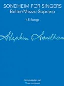 Book - Sondheim For Singers: Belter/Mezzo-Soprano - 9781480367159 - V9781480367159