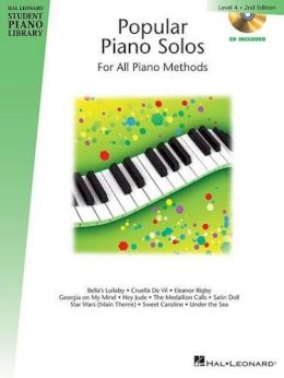 Hal Leonard Publishing Corporation - Popular Piano Solos 2nd Edition - Level 4: Hal Leonard Student Piano Library - 9781480385429 - V9781480385429