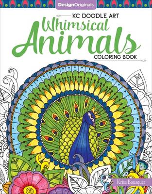 Krisa Bousquet - KC Doodle Art Whimsical Animals Coloring Book - 9781497202801 - V9781497202801