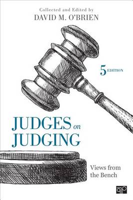 David M O´brien - Judges on Judging: Views from the Bench - 9781506340289 - V9781506340289
