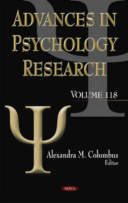 Alexandram Columbus - Advances in Psychology Research: Volume 118 - 9781536101348 - V9781536101348