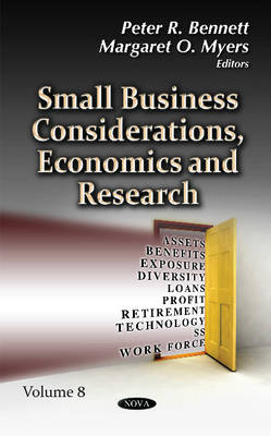 Peterr Bennett - Small Business Considerations, Economics & Research: Volume 8 - 9781536102741 - V9781536102741
