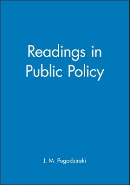 Pogodzinski - Readings in Public Policy - 9781557865212 - V9781557865212