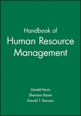 Ferris - Handbook of Human Resources Management - 9781557867193 - V9781557867193