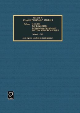 D.j. Green M. Dutta - Research in Asian Economic Studies - 9781559389181 - V9781559389181
