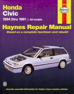 Haynes Publishing - Honda Civic Automotive Repair Manual - 9781563920240 - V9781563920240