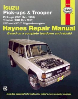 Haynes Publishing - Isuzu Trooper and Pick-up (81-93) Automotive Repair Manual - 9781563920332 - V9781563920332